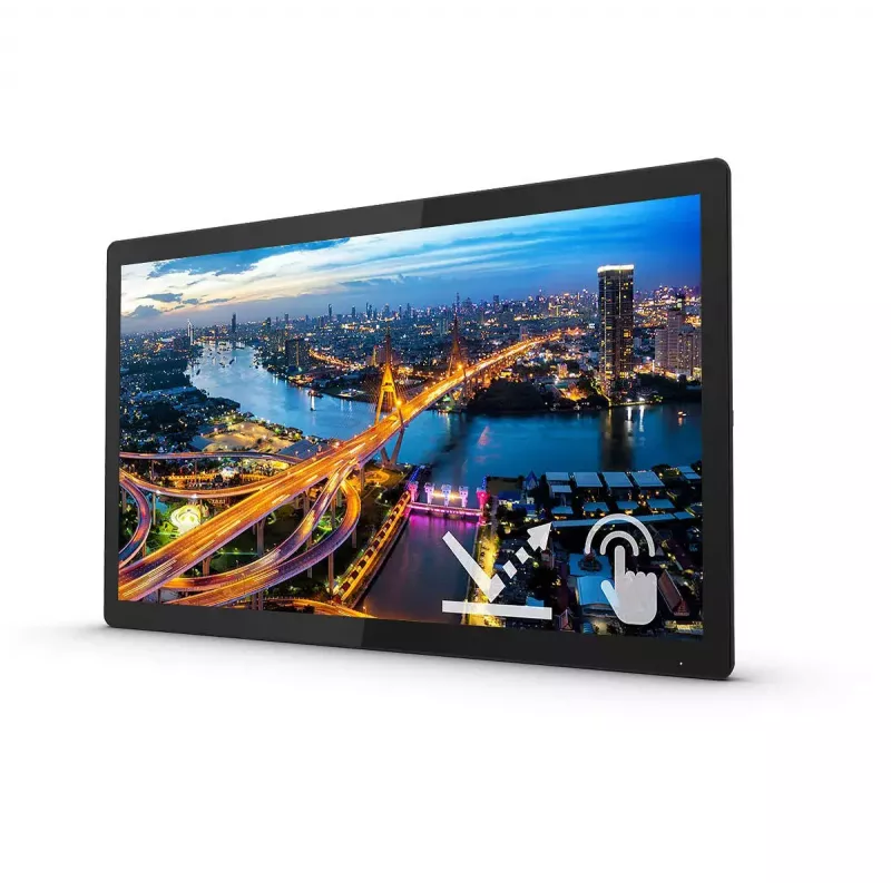Philips B Line 222B1TFL/00 arvutikuvar 54,6 cm (21,5 tolli) 1920 x 1080 pikslit Full HD LED puuteekraan Must