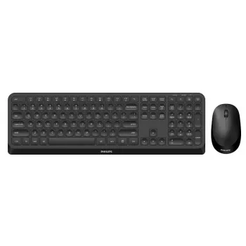 Philips 3000 seeria SPT6307B/31 klaviatuur hiirega Universaalne RF Juhtmevaba QWERTY Inglise Must