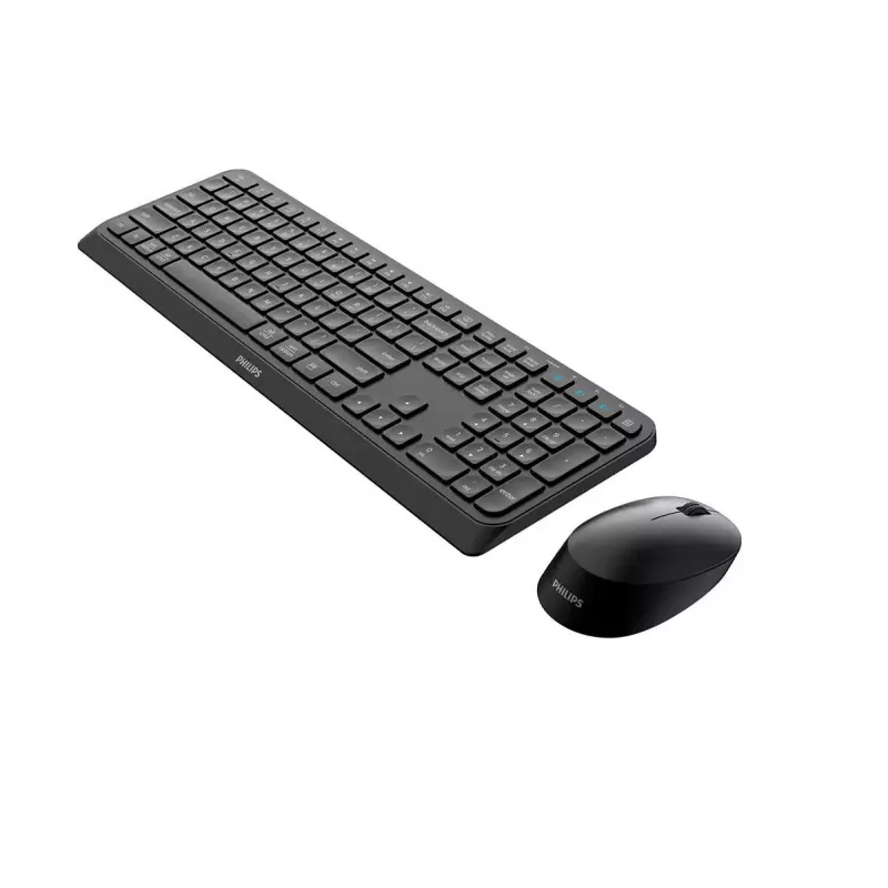 Philips 4000 seeria SPT6407B/31 klaviatuur Hiir kaasas Universaalne RF-juhtmevaba + Bluetooth QWERTY Inglise Must