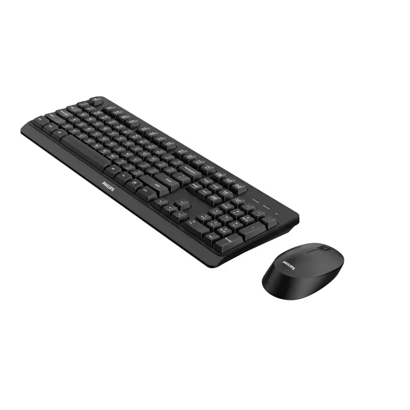 Philips 3000 seeria SPT6307BL/00 klaviatuur Hiir kaasas Kontor RF Juhtmeta Must