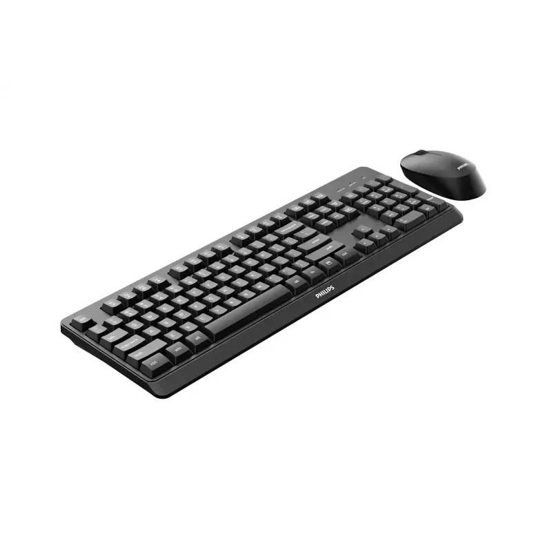 Philips 3000 seeria SPT6307BL/00 klaviatuur Hiir kaasas Kontor RF Juhtmeta Must