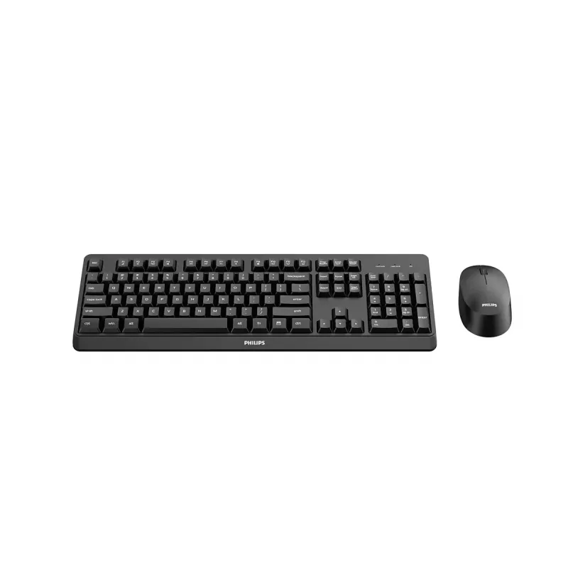 Philips 3000 seeria SPT6307BL/00 klaviatuur Hiir kaasas Kontor RF Juhtmeta Must