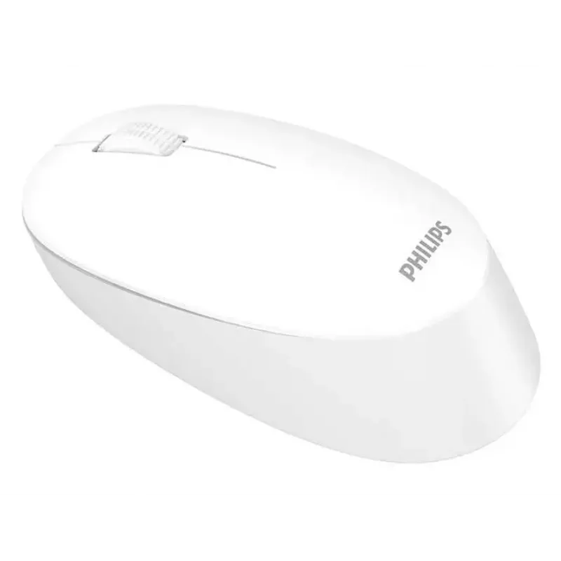 Juhtmevaba mõlemakäeline optiline hiir Philips SPK7307WL/00 — RF-juhtmevaba, 1600 DPI, 3 nuppu, valge
