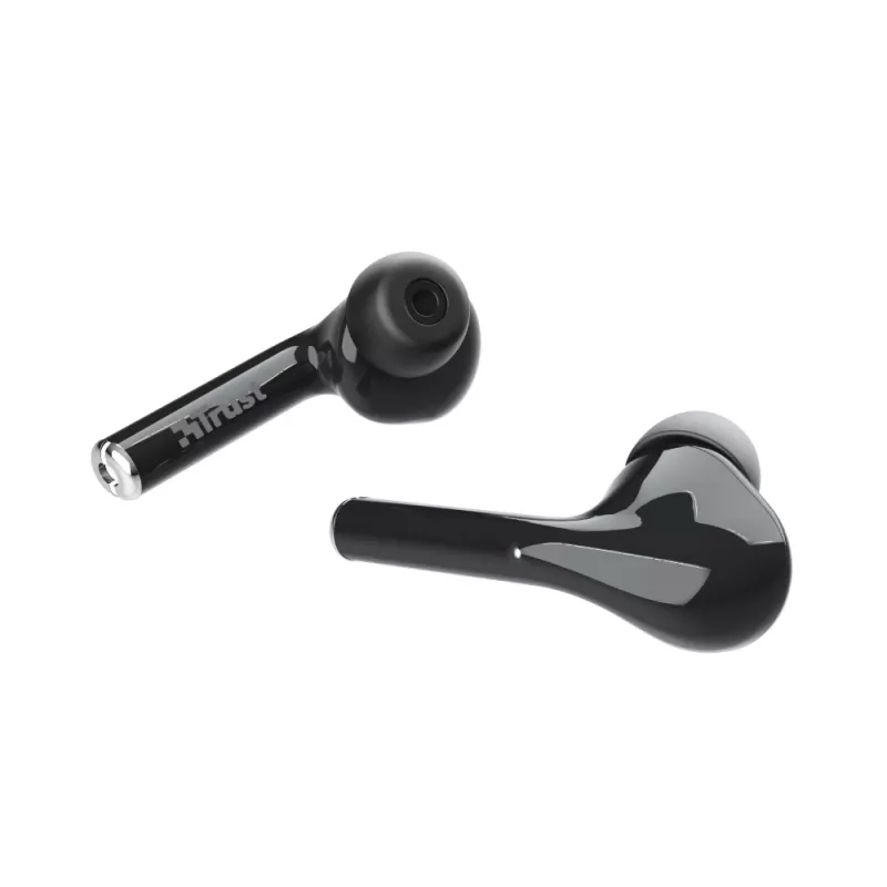 Trust Nika Touch Peakomplekt True Wireless Stereo (TWS) Kõrvasisesed Kõned/Muusika Bluetooth Must