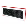 Trust Primo klaviatuur universaalne USB AZERTY Belgia must