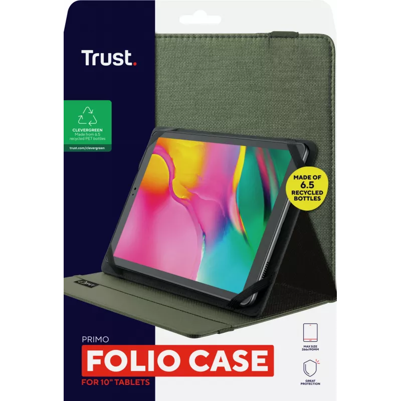Trust Primo 25,4 cm (10 tolli) Folio roheline