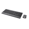 Trust Trezo klaviatuur koos hiirega kontor RF juhtmevaba AZERTY Belgia must