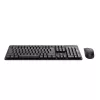 Trust Ody II klaviatuur koos hiirega kontor RF-juhtmevaba AZERTY Belgia must