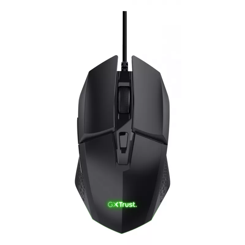 Trust GXT 792 Quadrox klaviatuur hiirega mängimiseks USB QWERTY Belgia must