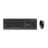Juhtmevaba klaviatuuri ja hiire komplekt TRUST Primo – täissuuruses QWERTY membraanklaviatuur, RF-juhtmevaba, must, sisaldab hiirt
