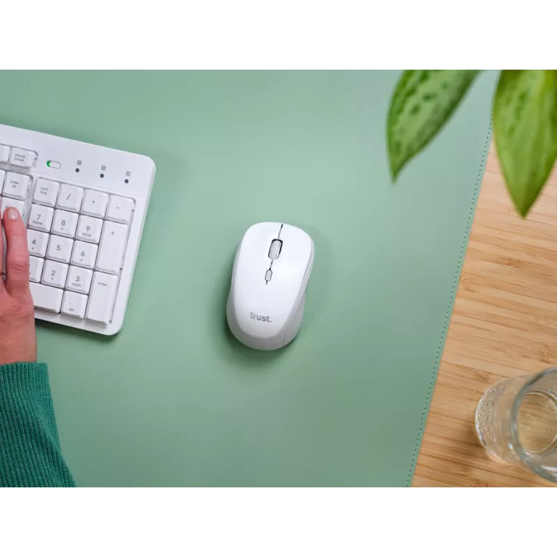 Trust Yvi+ hiir Universaalne Mõlemakäeline RF-juhtmevaba + Bluetooth Optiline 1600 DPI