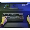 Trust GXT 836 Evocx klaviatuur Mängimine USB AZERTY Belgia Must