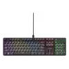 Trust GXT 871 Zora klaviatuur mängimiseks USB AZERTY Belgia must