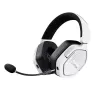 Trust GXT 493PS Carus Peakomplekt Juhtmega ja Juhtmevaba Peapael Mängimine Bluetooth Valge