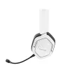 Trust GXT 493PS Carus Peakomplekt Juhtmega ja Juhtmevaba Peapael Mängimine Bluetooth Valge