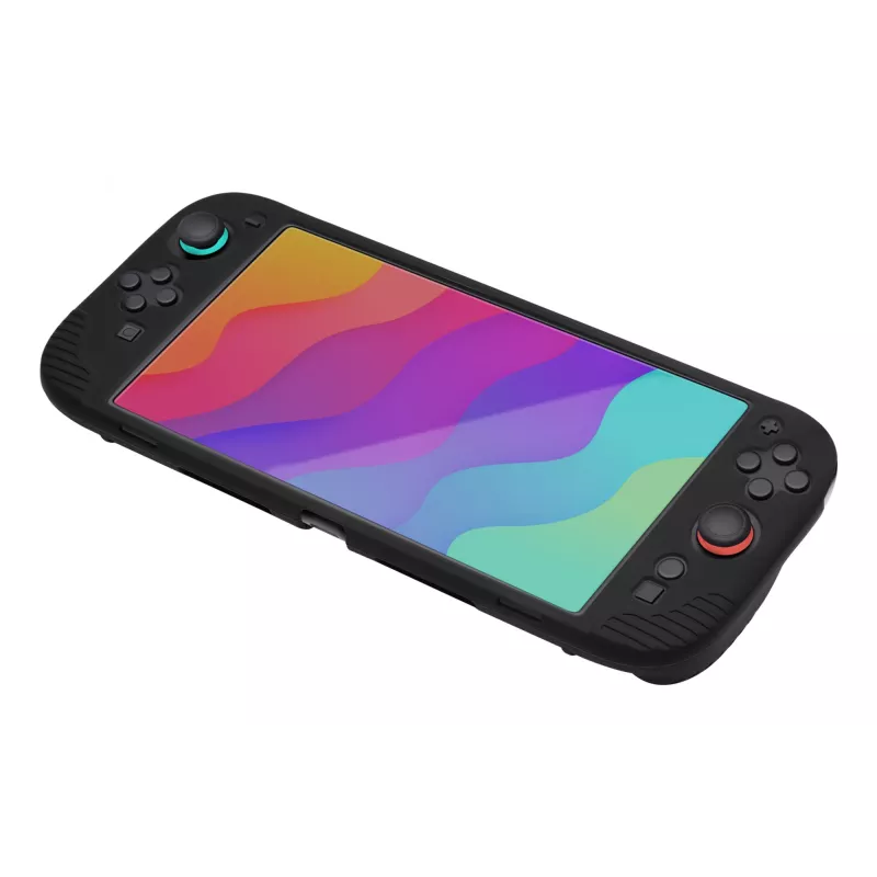 Ümbris Trust GXT 1253 silikoonist haardekate Nintendo Switch 2-le must