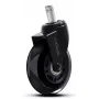 Rataste komplekt mängutoolile TRUST 25804, 5 tk, must, PP/PU, 225 g