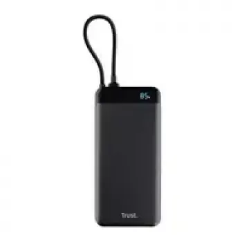 Akupank TRUST Fiera 20000 mAh — 2x USB-C, Must