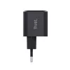 Laadija TRUST Maxo Ultra-small 65W GaN USB-C must 2 m kaabliga
