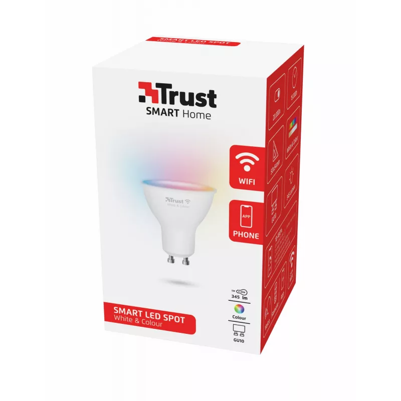 Nutipirn Trust 71279 Wi-Fi valge 50x50x54 mm