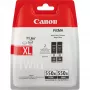 Canon PGI-550BK must tindikassett (kaksikpakend)