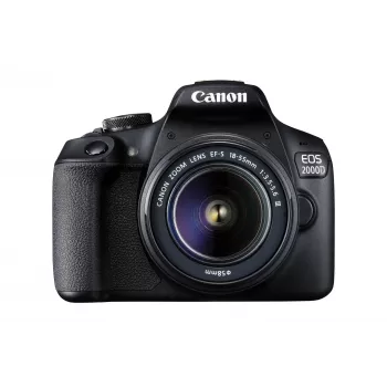 Canon EOS 2000D BK 18-55 IS + SB130 +16GB EU26 peegelkaamera komplekt 24,1 MP CMOS 6000 x 4000 pikslit Must