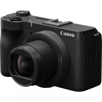 Kompaktkaamera Canon PowerShot V1 Premium Vlogger Kit — 22,3 MP, 1/4-tolline CMOS, 4K UHD, 3,1-kordne optiline suum, 3-tolline puuteekraan, must