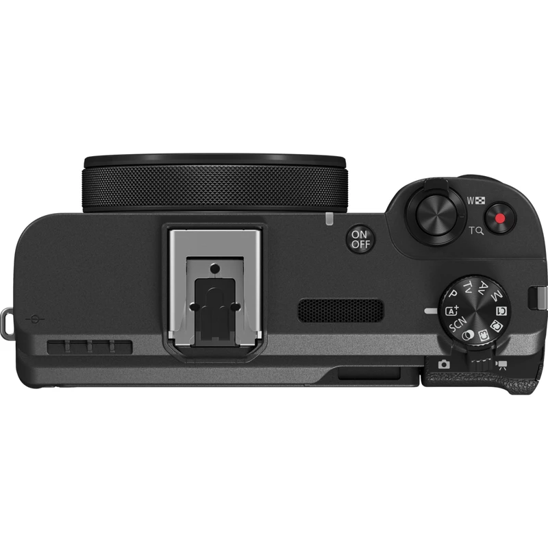 Kompaktkaamera Canon PowerShot V1 Premium Vlogger Kit — 22,3 MP, 1/4-tolline CMOS, 4K UHD, 3,1-kordne optiline suum, 3-tolline puuteekraan, must