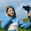 Kompaktkaamera Canon PowerShot V1 Premium Vlogger Kit — 22,3 MP, 1/4-tolline CMOS, 4K UHD, 3,1-kordne optiline suum, 3-tolline puuteekraan, must