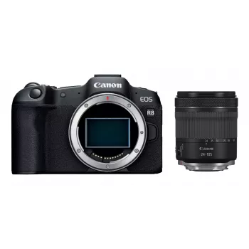 Canon EOS R8 + RF 24-105mm F4-7.1 IS STM MILC 24,2 MP CMOS 6000 x 4000 pikslit must