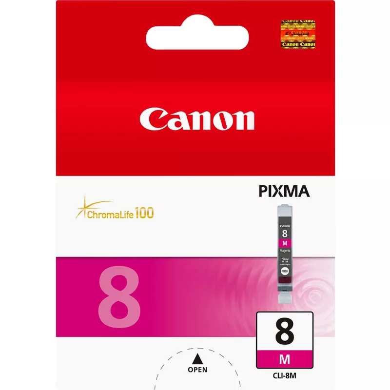 Canon CLI-8M w/Sec tindikassett 1 tk Originaal magenta