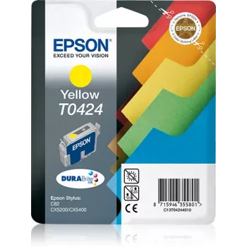 Epson Files Singlepack kollane T0424, Kollane, Pigmenttint, 16 ml, 1 tk