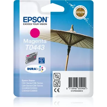 Epson Parasol Singlepack magenta T0443 DURABrite tint – suure mahutavusega