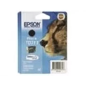Epson Cheetah Singlepack Must T0711 DURABrite Ultra tint, Must, Pigmendipõhine tint, 1 tk