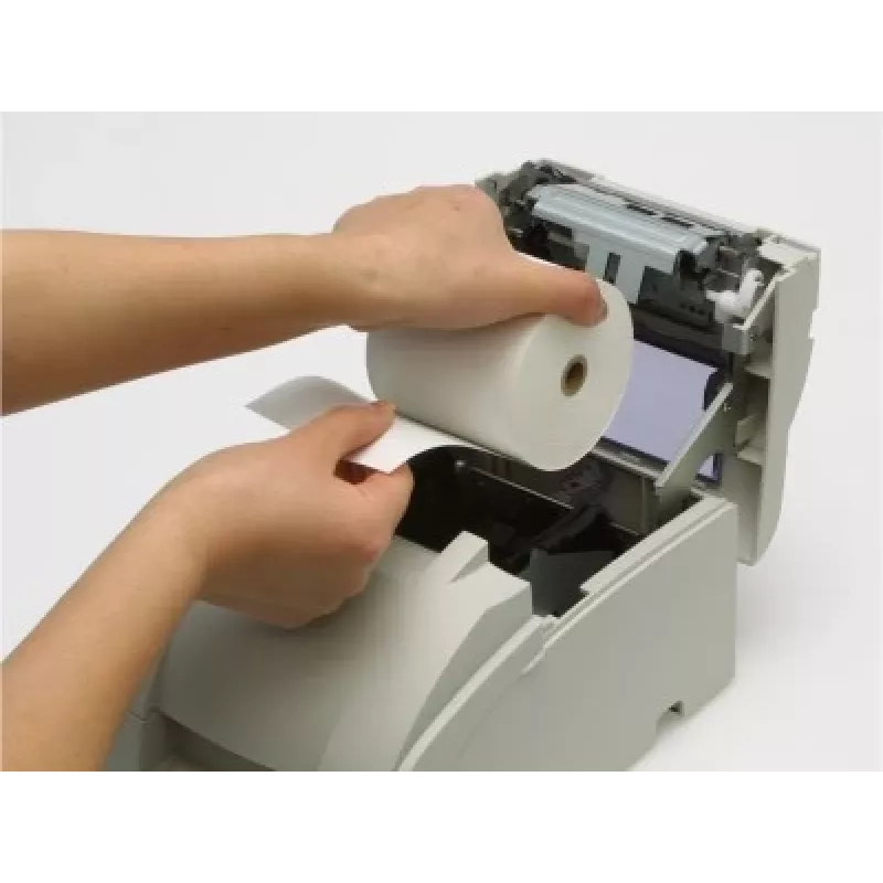 Epson TM-U220B (007A0): USB, PS, ECW, maatriksprinter, POS-printer, 4,7 lps, 1,2 x 3,1 mm, 17,8 cpi, 60–85 µm