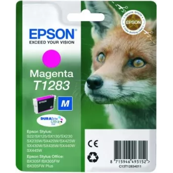 Epson Fox Singlepack magenta T1283 DURABrite Ultra tint