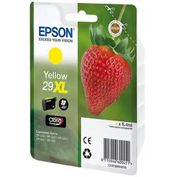 Epson Strawberry 29XL Y tindikassett 1 tk Originaal High (XL) Yield Kollane