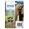 Epson Elephant üksikpakend heletsüaan 24XL Claria Photo HD tint
