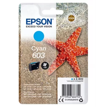 Epsoni tindikassett C13T03U24020 1 tk Originaal Standardtootlus Tsüaan