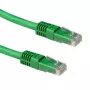 ACT roheline 1,5-meetrine LSZH U/UTP CAT6A patch-kaabel RJ45-pistikutega