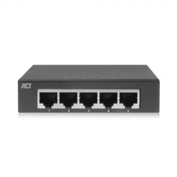 Mittejuhitav kommutaator ACT AC4415 Gigabit Ethernet 5 porti 10 Gbit/s