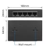 Mittejuhitav kommutaator ACT AC4415 Gigabit Ethernet 5 porti 10 Gbit/s