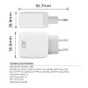 ACT USB-C laadija 65W 2 pordiga, Power Delivery PPS ja GaNFast