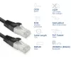 ACT FB8151 võrgukaabel Must 1.5 m Cat8 U/FTP (STP)