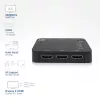 ACT 4K HDMI-lüliti 5 sisse, 1 välja, HDMI, Must, 2160p, 18 Gbit/s, 4096 x 2160 pikslit, 4K Ultra HD