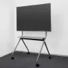 ACT mobiilne TV/monitori põrandastatiiv, 50–86 inch, VESA, 127 cm (50 tolli), 2,18 m (86 tolli), 200 x 200 mm, 800 x 600 mm, alumiinium, plast, teras, hall