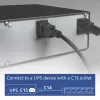 Toitejaotusseade ACT PD3004 19-tolline C14 IEC60320 8 F-tüüpi pistikupesaga, 3 m H05VV-F 3G1.0, 230 V 10 A