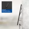 ACT fikseeritud TV seinakinnitus AC8356 37–80-tollistele teleritele, üliõhuke, VESA 200x200–600x400, 75 kg kandevõime, 9,5 mm seinakaugus, must