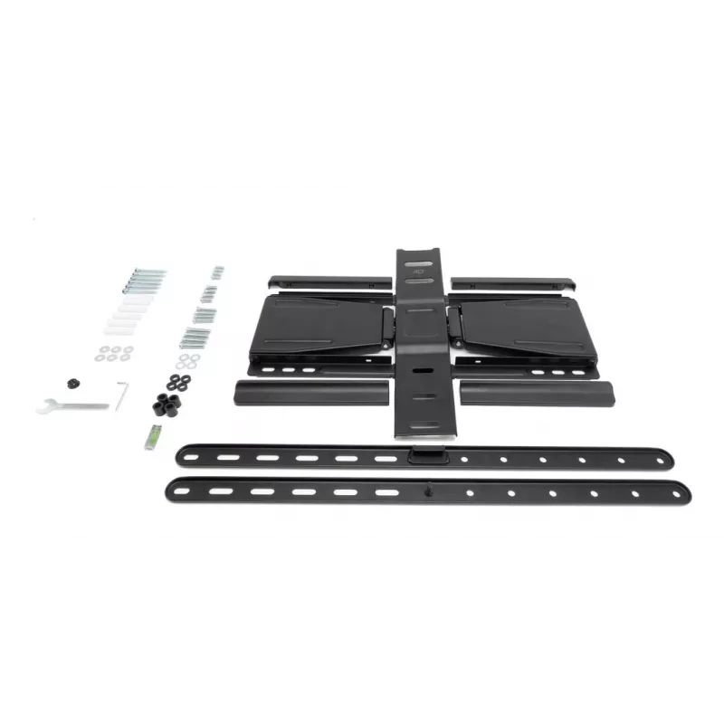 Täisliigutusega teleri seinakinnitus ACT AC8357 43–90-tollistele ekraanidele, VESA 100x200–600x400, kalle -15°–3°, pööre ±30°, max koormus 50 kg, üliõhuke