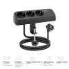 ACT laua pikendusjuhe, 3x pistikupesa tüüp F, 30 W Power Delivery, USB USB-C/A pordid, kaabli pikkus 1,5 m
